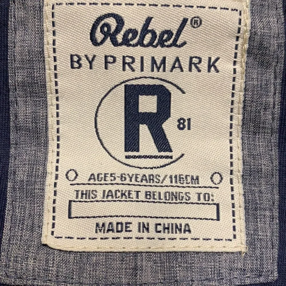 ‎Boys Rebel By Primark Puffer Vest